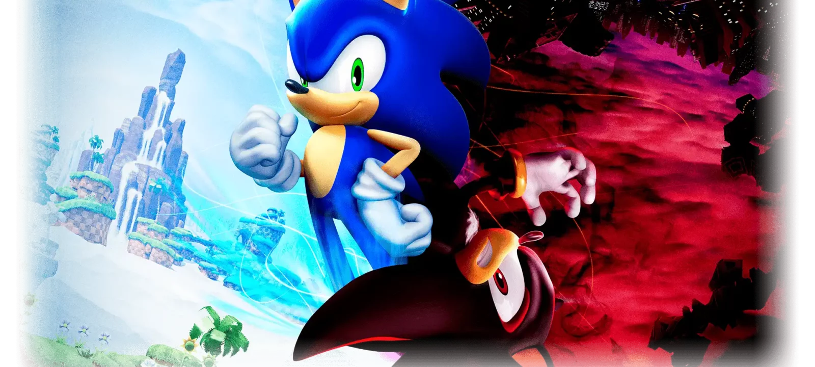 Official Sonic X Shadow Generations key visual