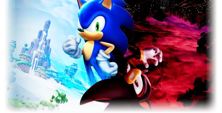 Official Sonic X Shadow Generations key visual